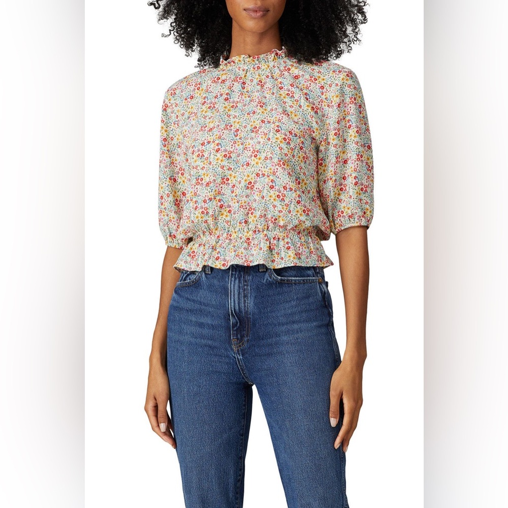 BB Dakota Tea Party Floral Top, small